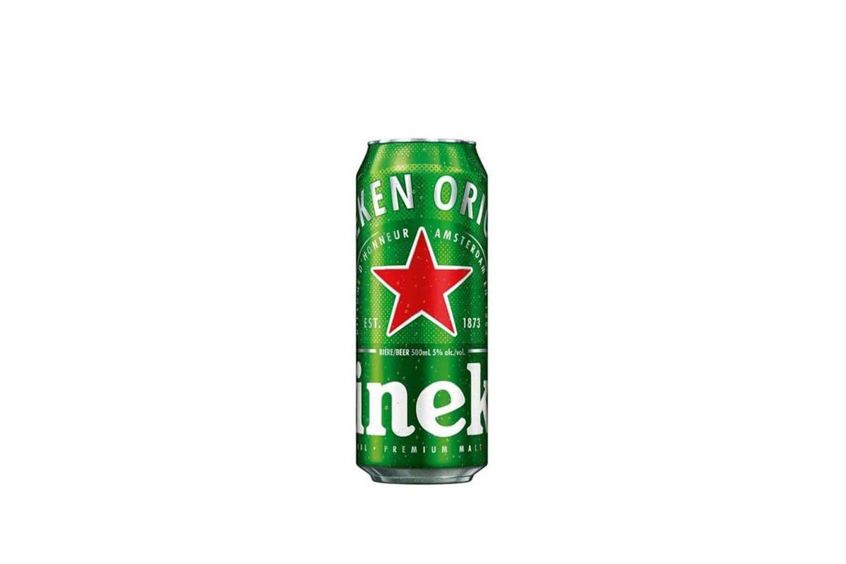 Heineken Lager Pale Lager, Netherland (500 ml Can) (1 x 500ml)
