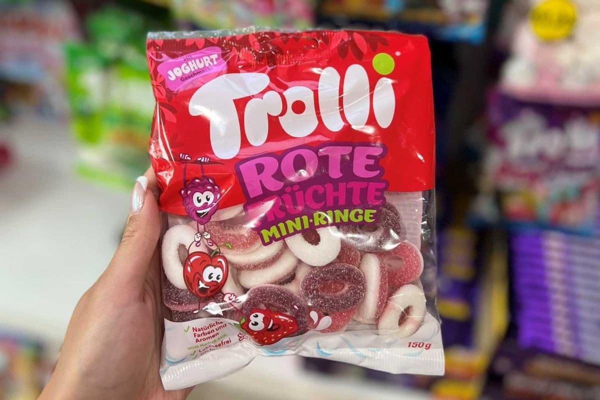 (GERMANY) TROLLI ROTE FRUCHTE MINI RING - 150G