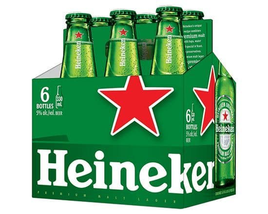 HEINEKEN 6 BOTTLE (6 x 330ml)