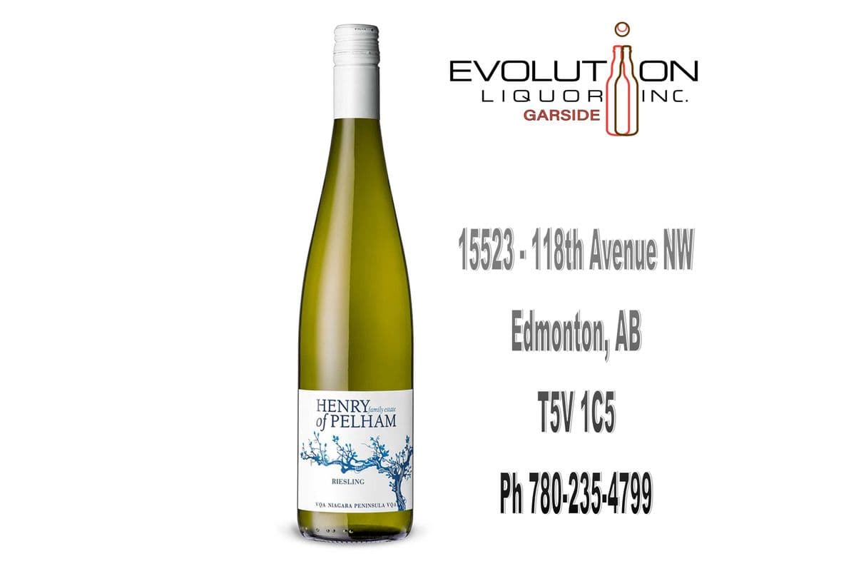 Henry of Pelham Riesling VQA (White) (1 x 750 ml Glass Bottle)