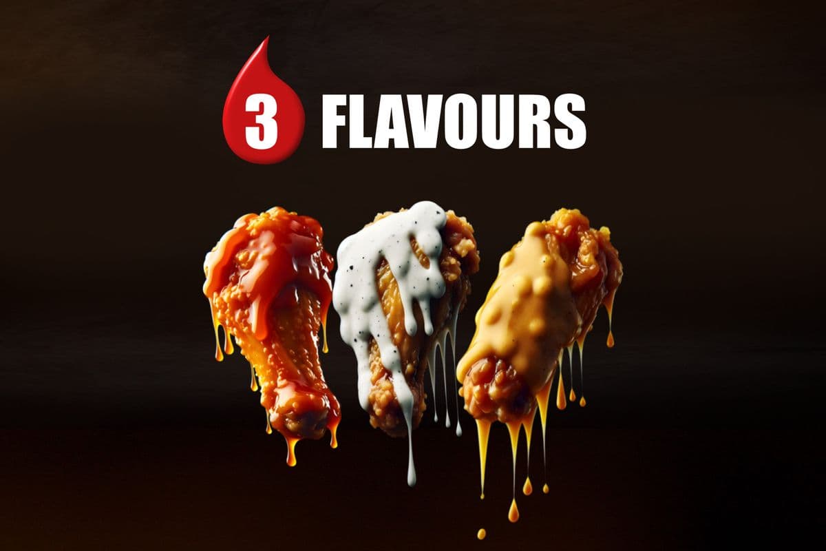 18 Bone-In Wings (No Side)