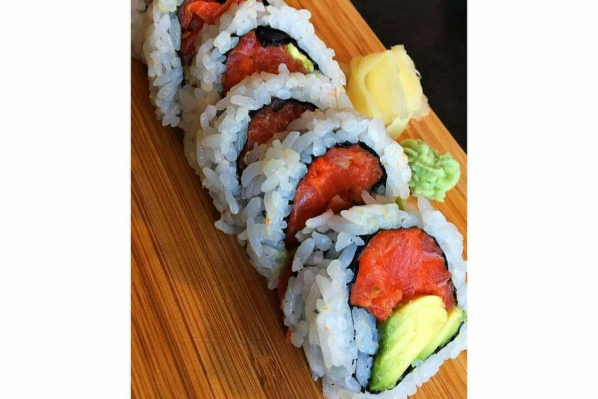 Sockeye Salmon and Avocado Roll