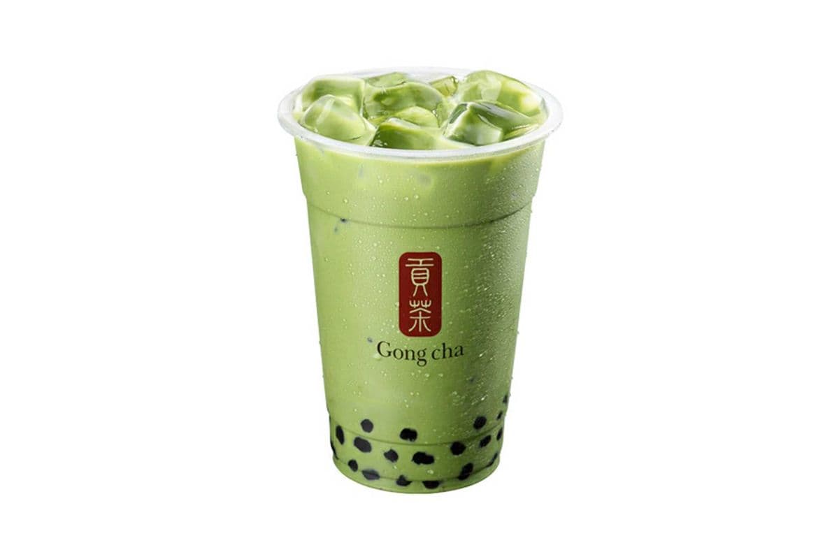 Matcha Milk Tea with Pearl