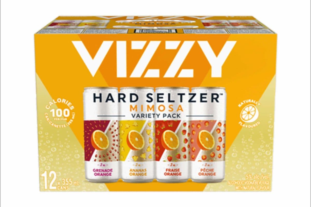 Vizzy Hard Seltzer Mimosa (12 Pack) (1 x 355ml)