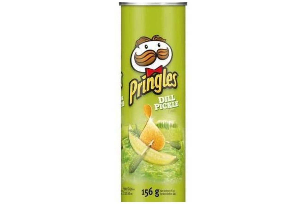 Pringles · Dill Plckle Flavoured Potato Chips(156g)