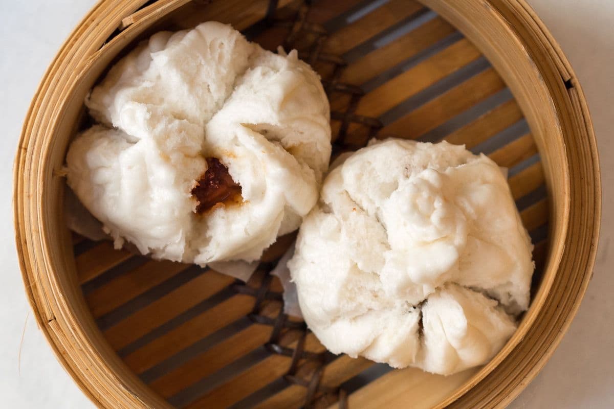 Barbecue pork buns 3 pcs 叉烧包 3只
