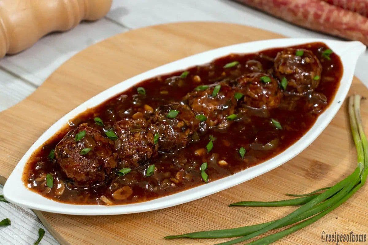 Veg Manchurian (Hakka Style)