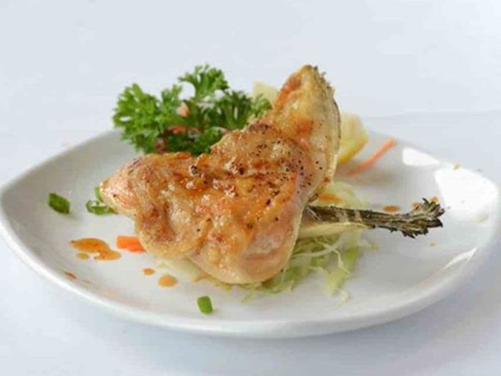 Grilled Salmon Neck