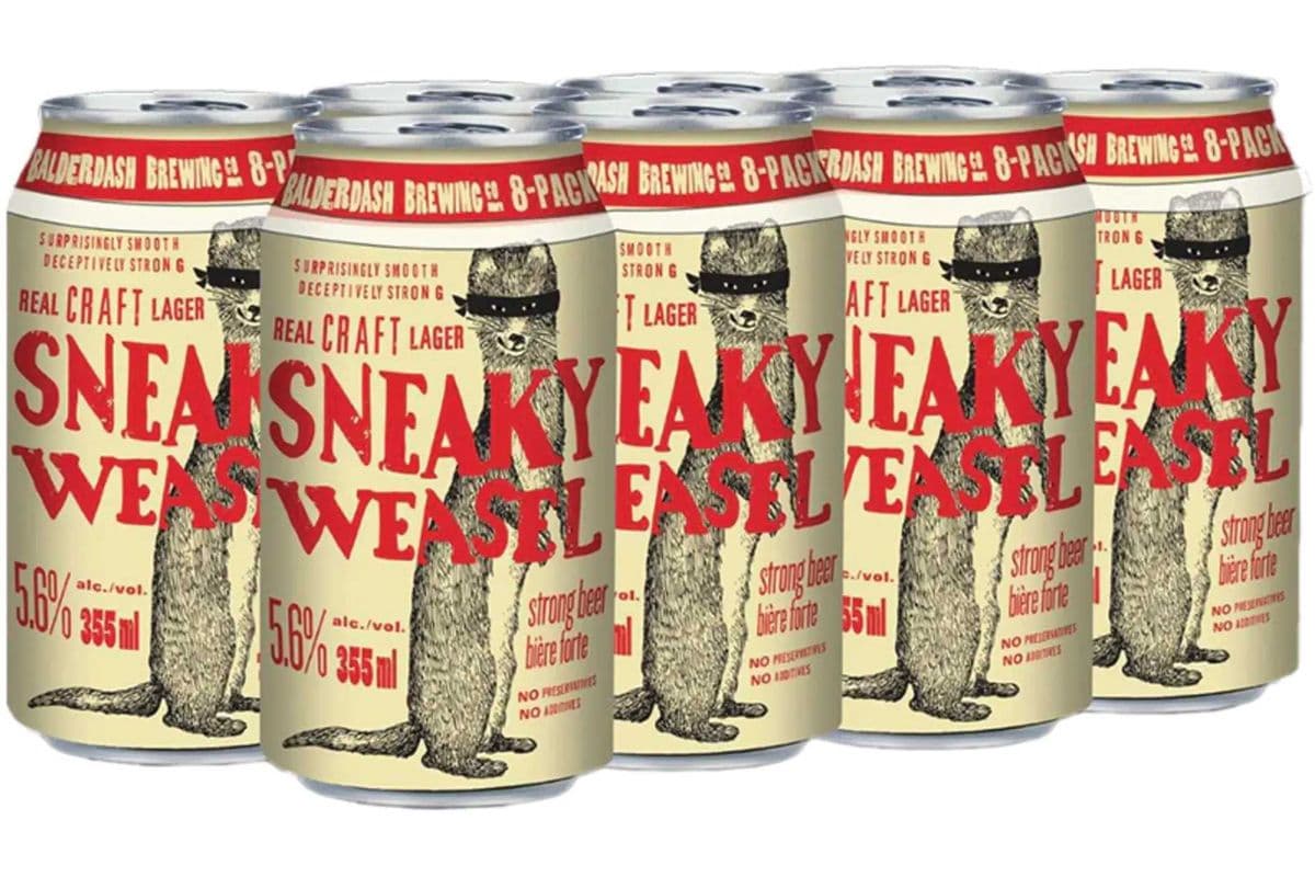 Balderdash Brewing Sneaky Weasel (8 x 355ml Can)