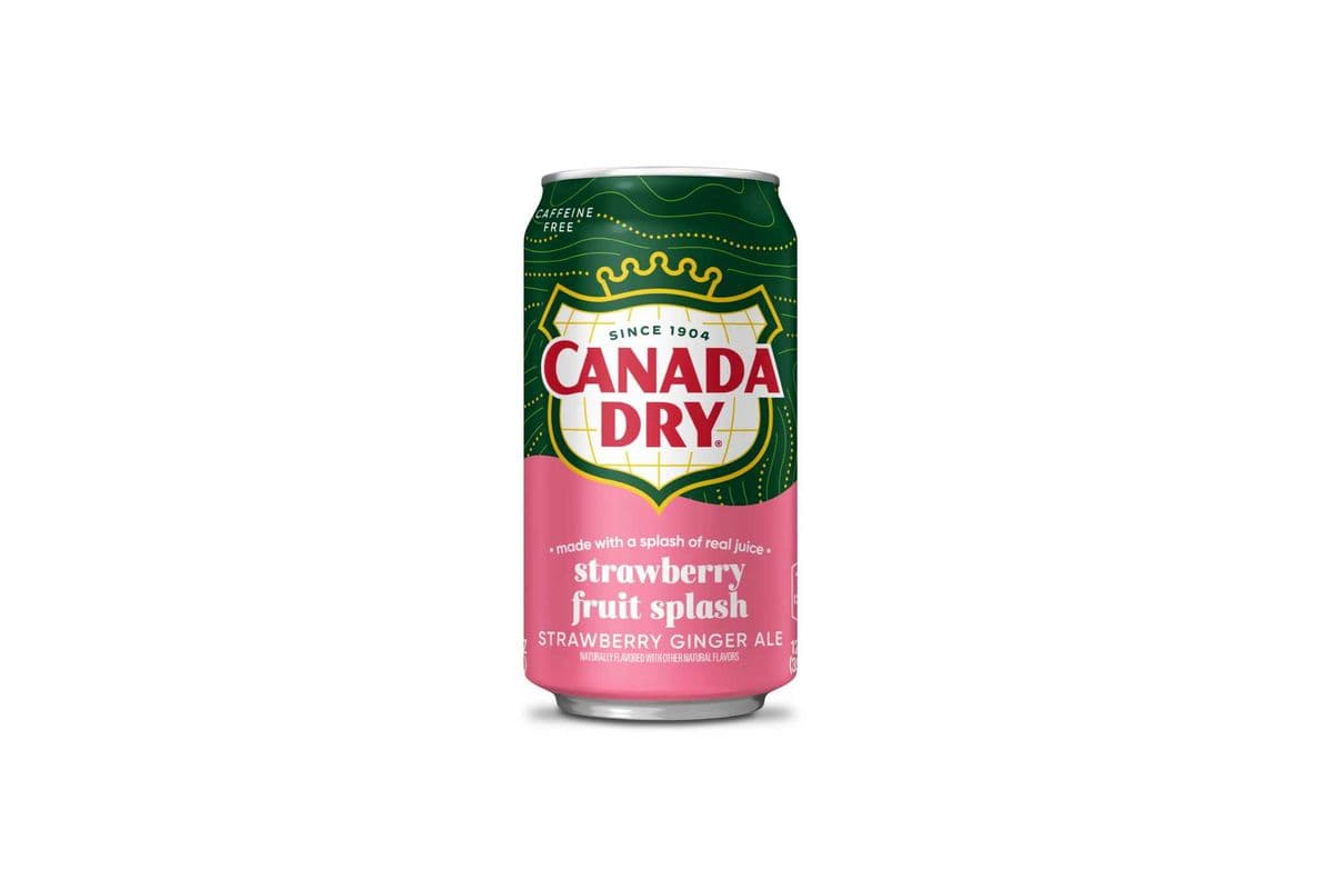 Canada Dry Strawberry Fruit Splash (355 ml)