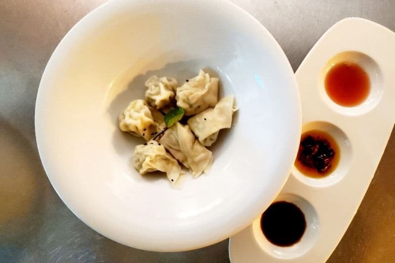 Lobster and Shrimp Wonton (6 pcs) (龙井龙虾馄饨) (6个)