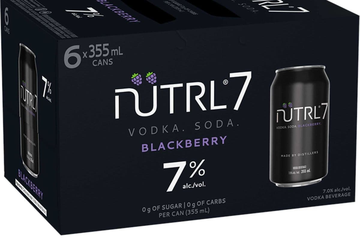 Nutrl 7% Blackberry (6 x 355ml)