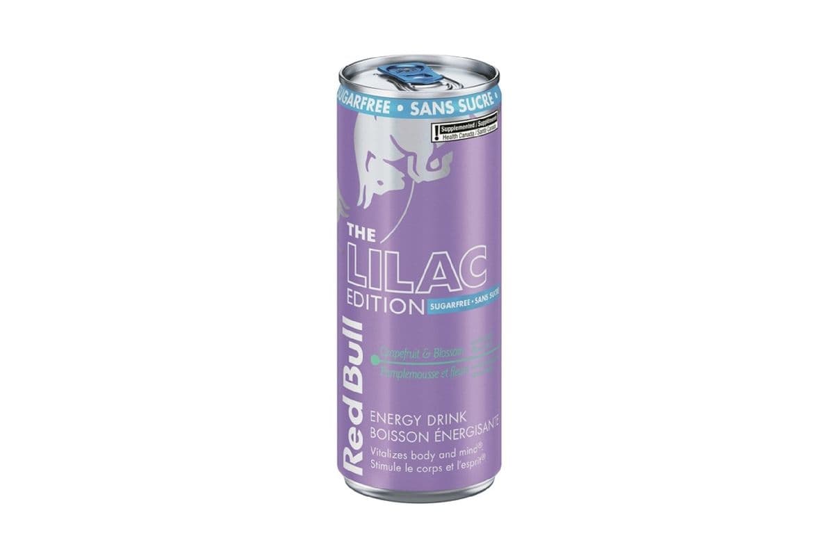 Red Bull Sugar Free Lilac Edition (355 ml) 1015179