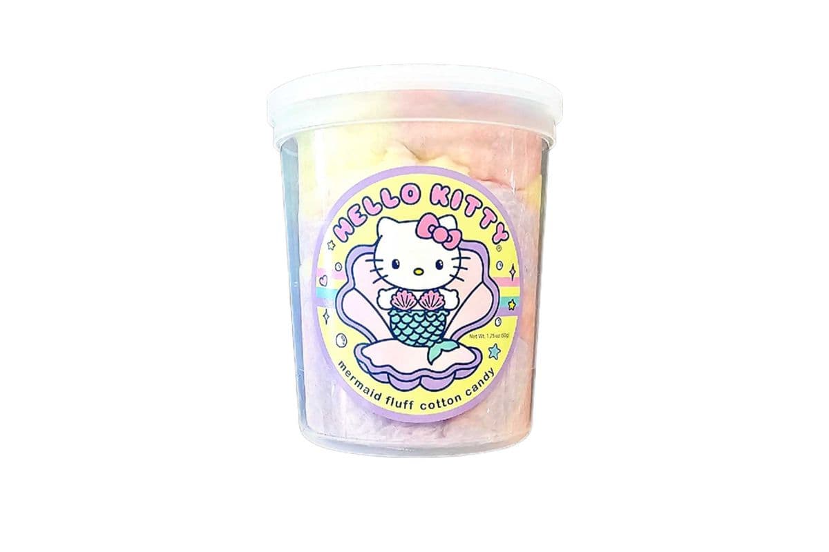 Hello Kitty Mermaid fluff cotton candy