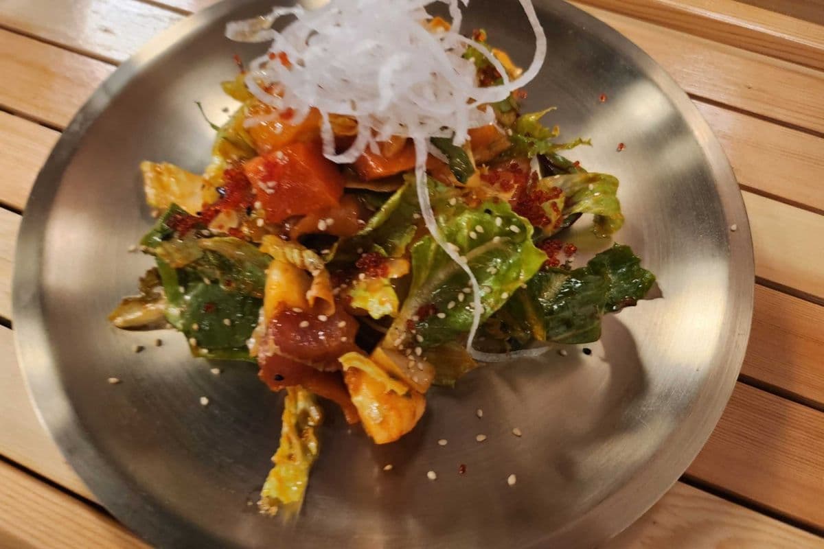 Spicy Sashimi Salad