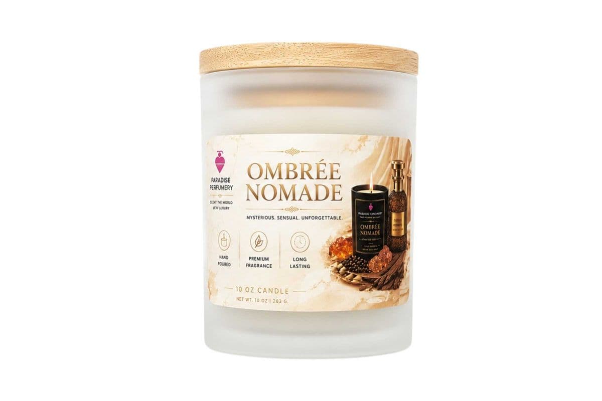Paradise Perfumery Candles Ombree Nomade (10 OZ)