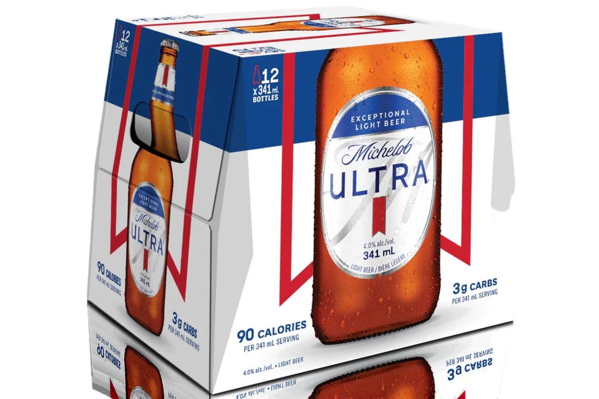 Michelob Ultra (12 x 341 ml Bottles)