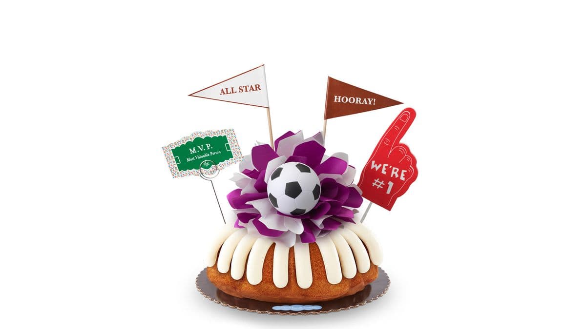 MVP – Soccer Decorated Bundt