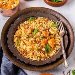 Paneer Tikka Biryani