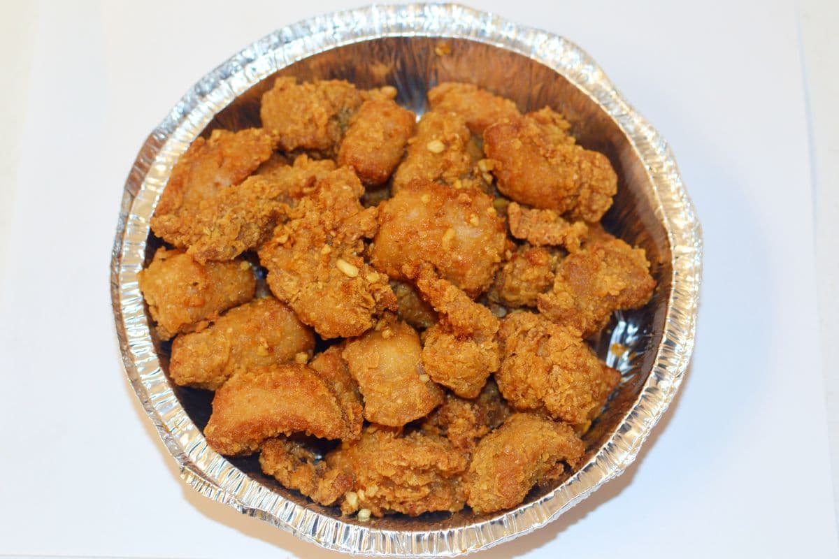 65. Dry Garlic Boneless Pork or Spareribs