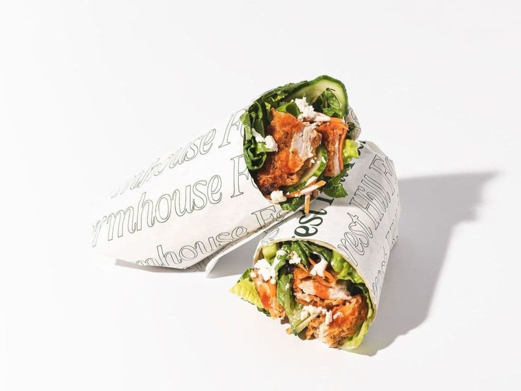 Crispy Buffalo Beltline Wrap
