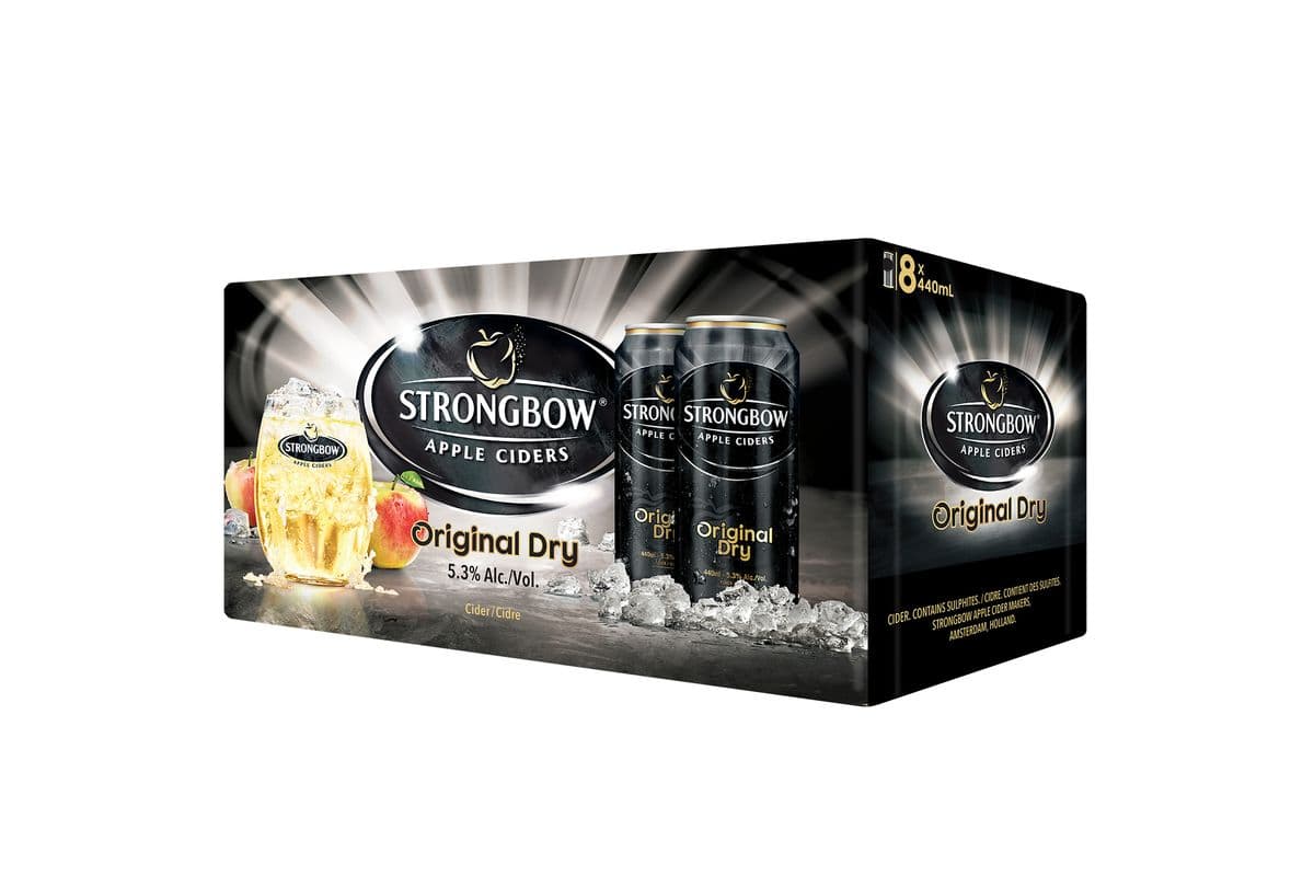 Strongbow Cider (8 Cans)