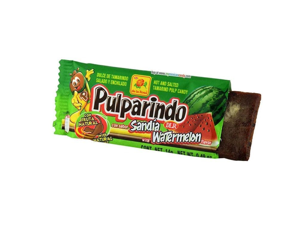 Pulparindo Watermelon Tamarind Bar Mexican Candy