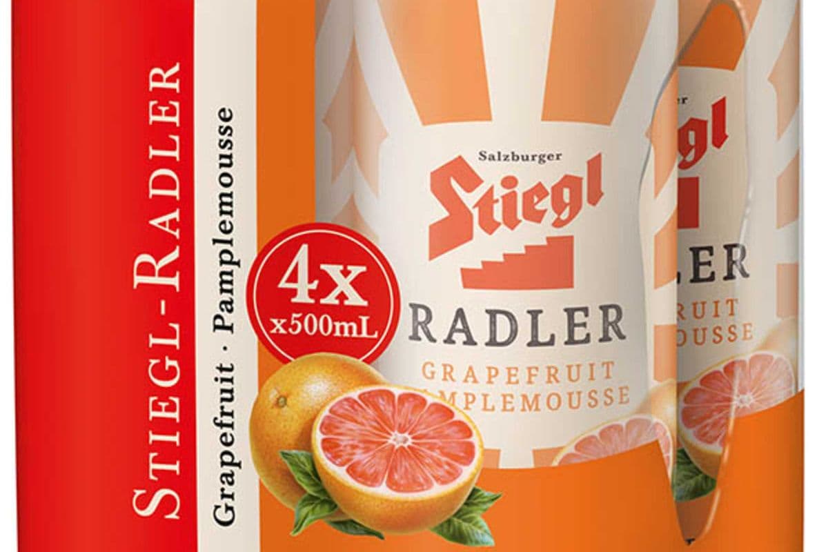 STIEGL GRAPEFRUIT RADLER 4 PACK (1 X 4*500ML) (1 x 500ML)
