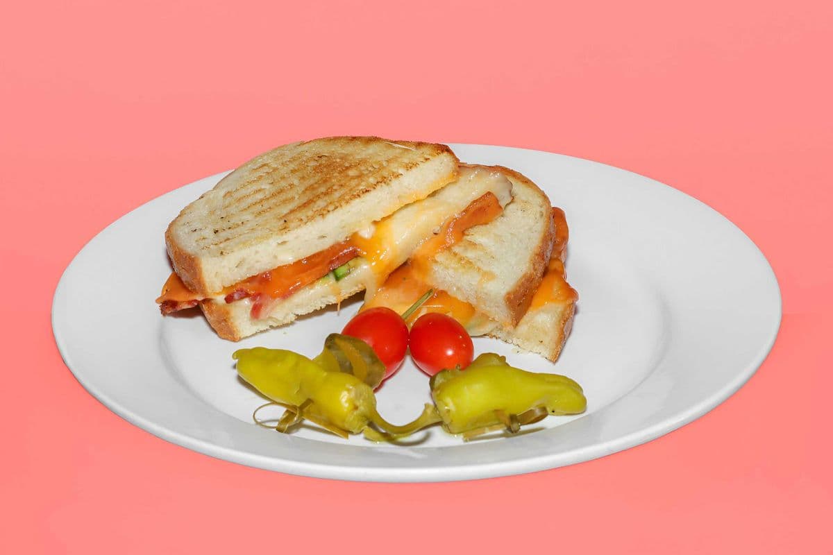 Avocado Bacon Grilled Cheese Sandwich
