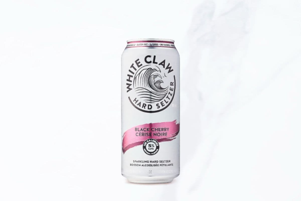 White Claw Hard Seltzer Black Cherry 473ml