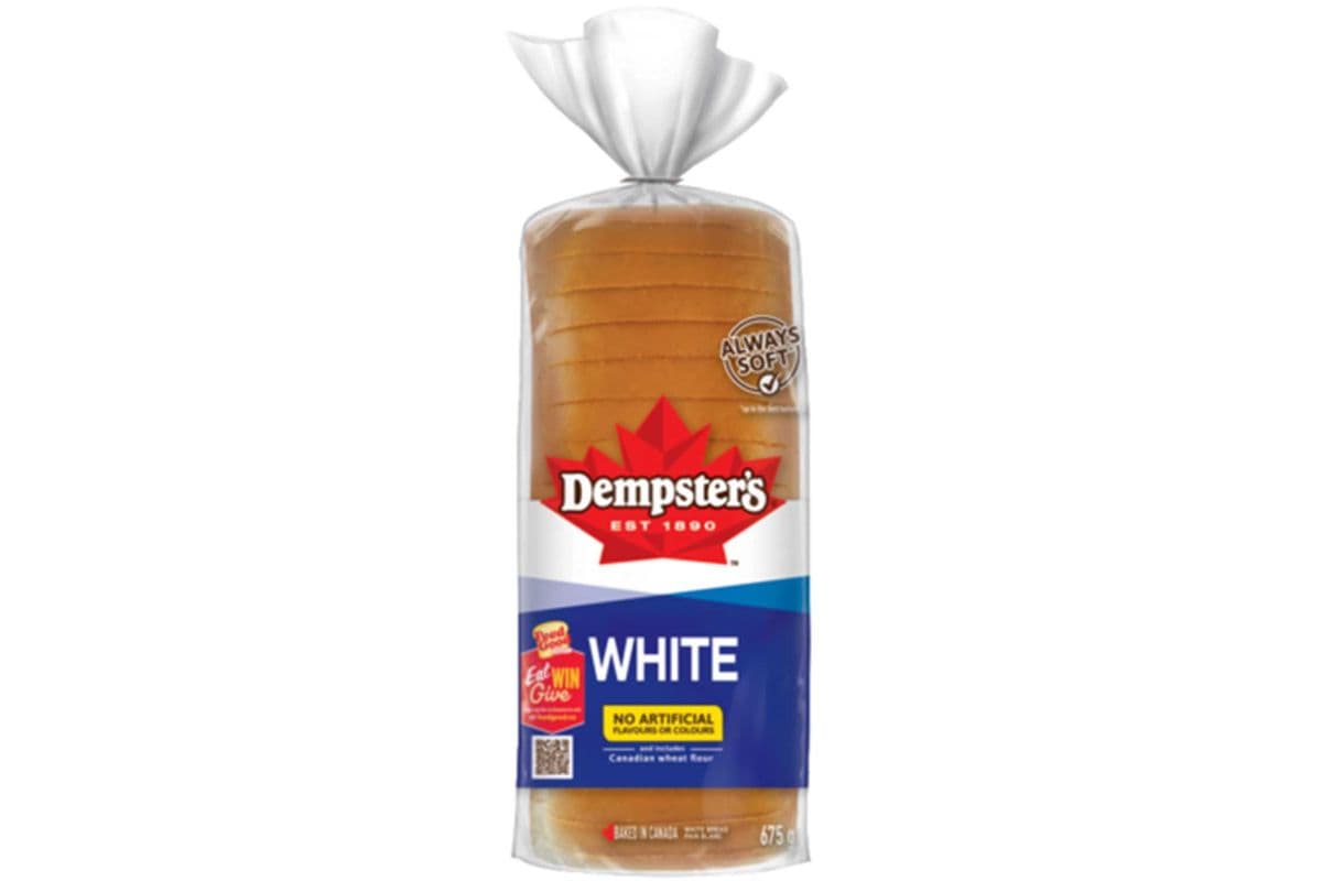 Dempster's White Bread (675 g)