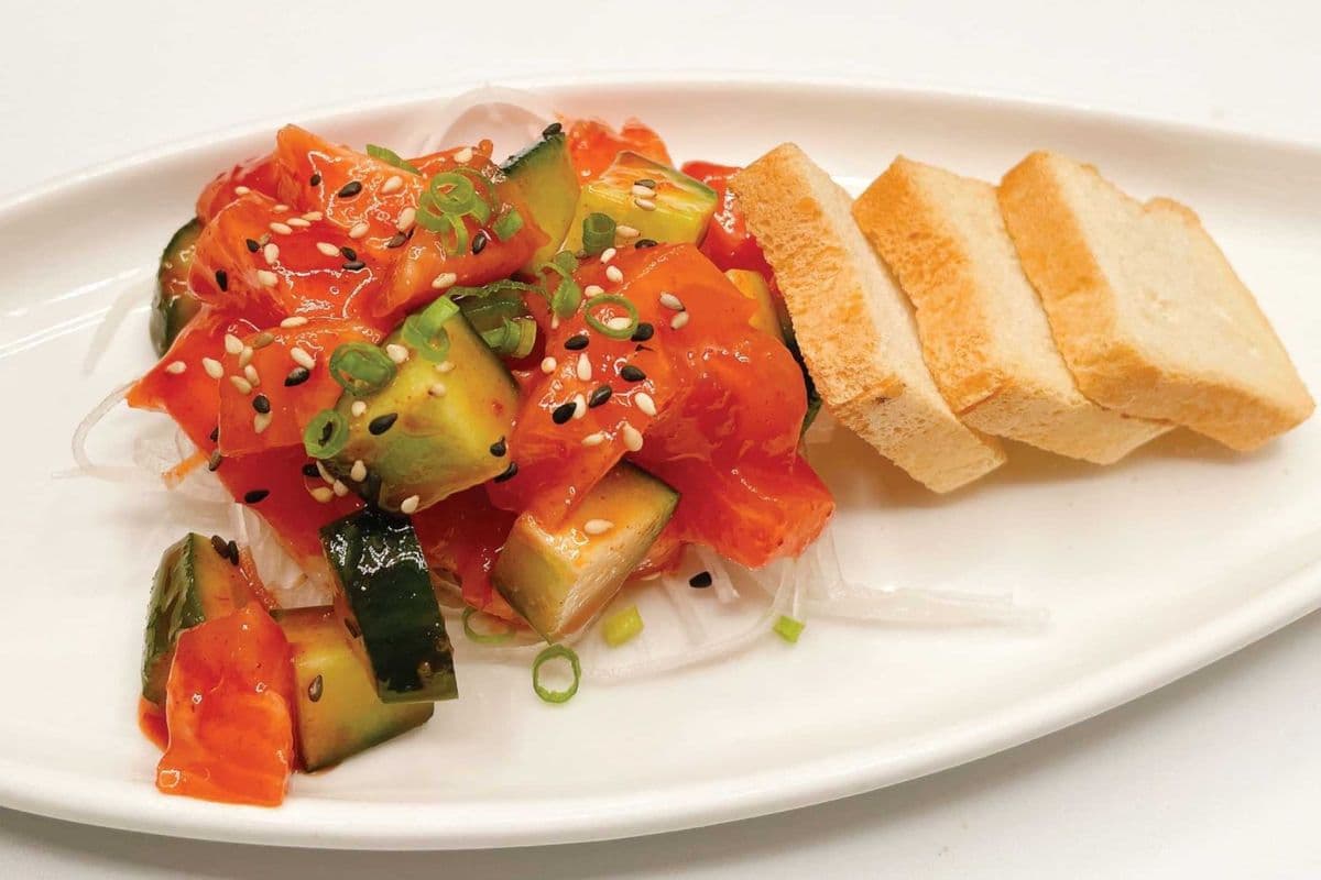 Spicy Sashimi Cocktail