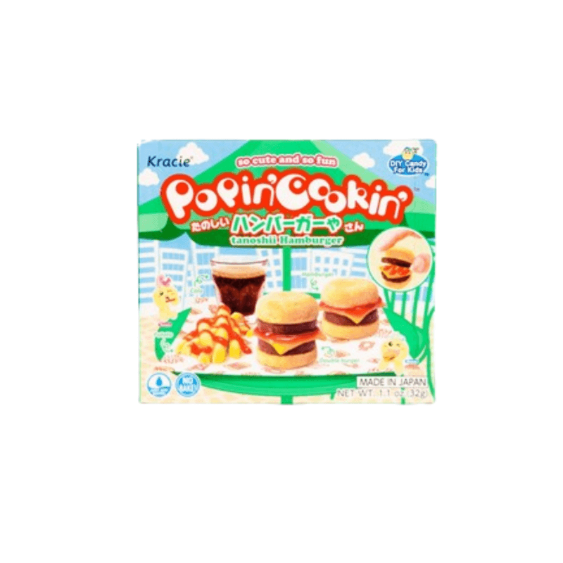 Kracia Popin Cookin Candy Kit Hamburger – Japan (32g)