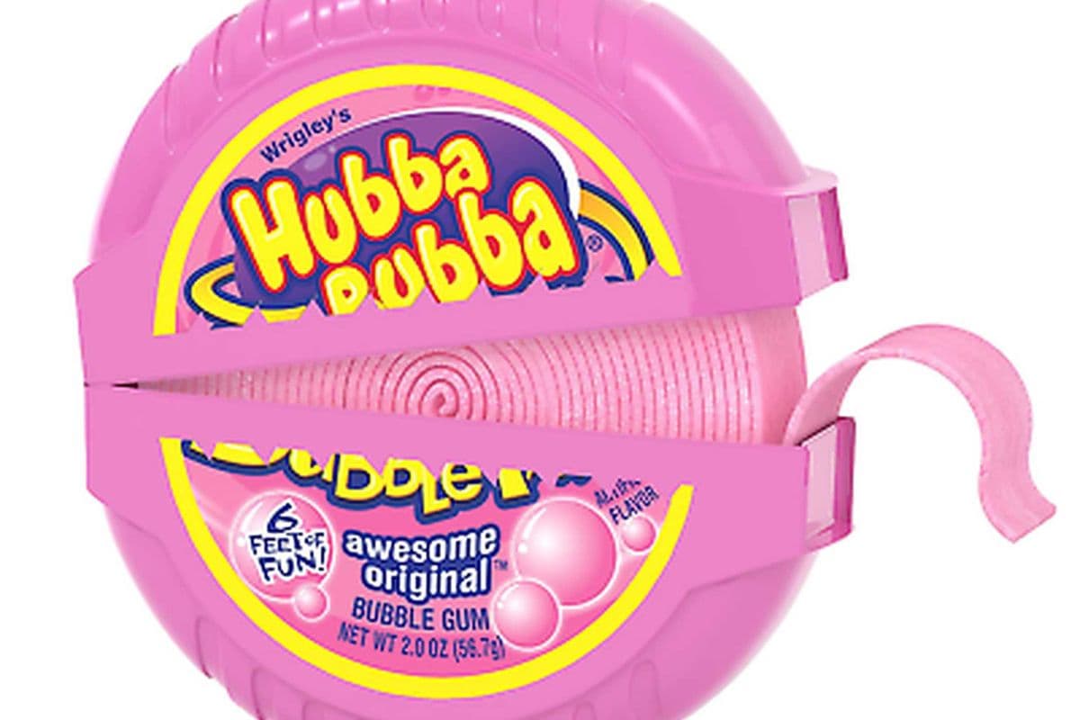 Hubba Bubba Bubble Tape Awesome Original Pipe (6 ft)