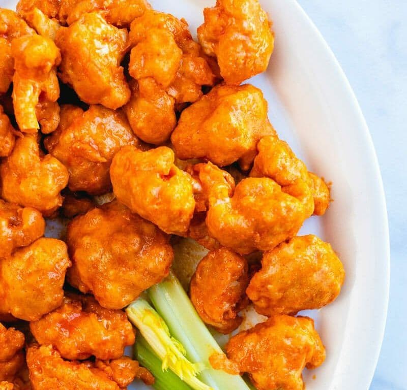 Cauliflower Vegetarian Wings Half Pound (1 sauce)