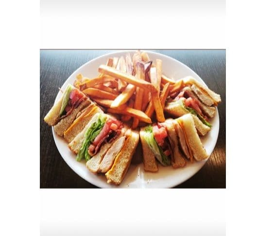 Triple Decker Chicken Club Sandwich