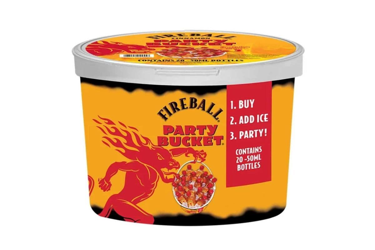 Fireball Party Bucket (20 x 50 ml)