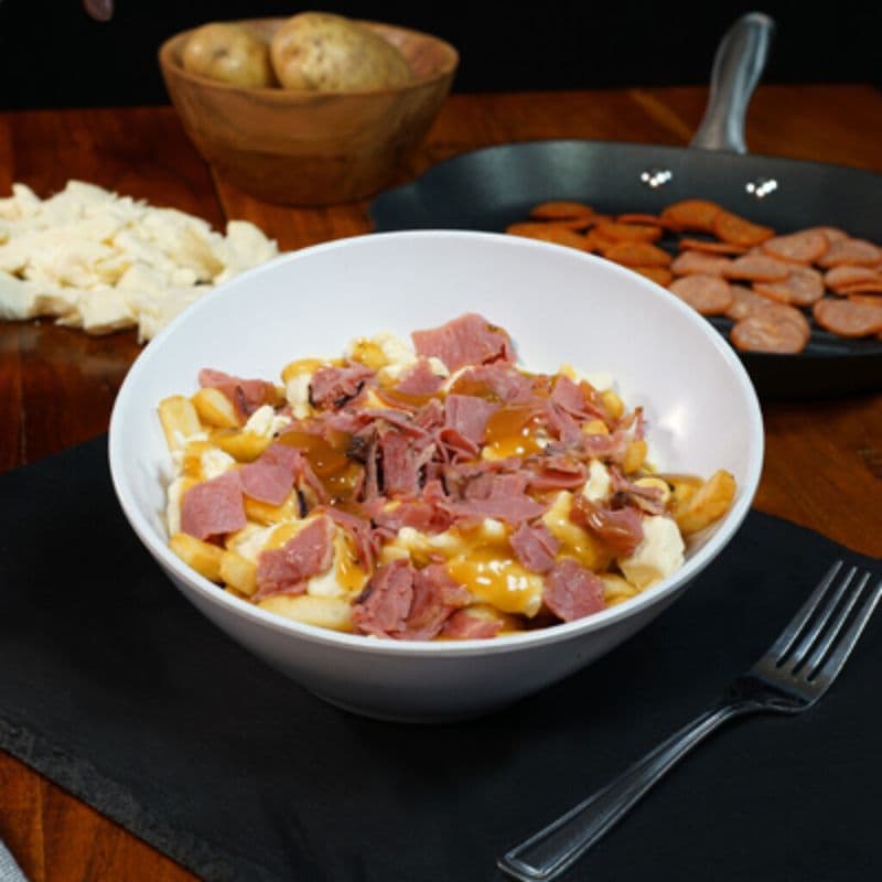 Grosse poutine viande fumée / Grosse poutine viande fumée