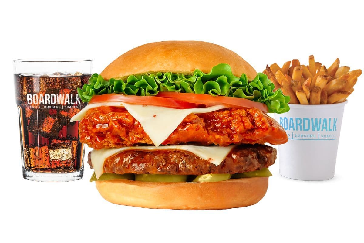 Bad Boy Crispy Chicken & Beef Duo Combo