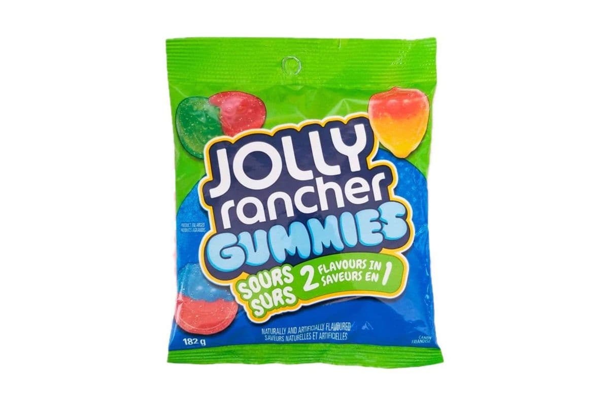 Jolly Rancher Gummies Sours 2 Flavours in 1 (182 g)