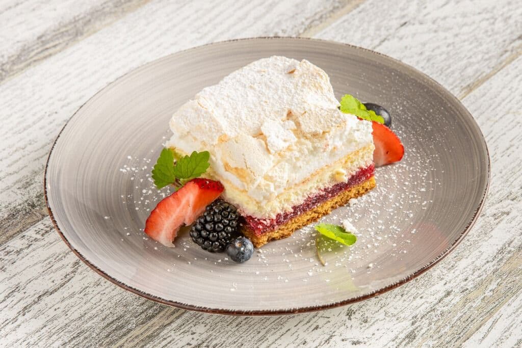Assorted European Fruit Desserts / Cake Squares