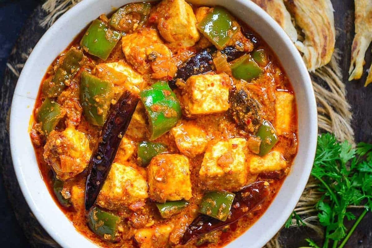 Kadai Paneer Curry