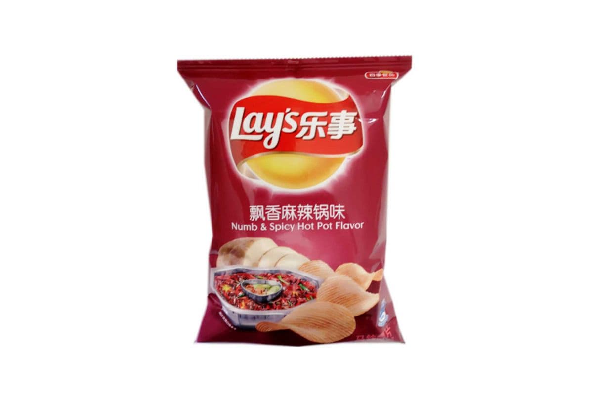 Lay's Chips Numb & Spicy Hot Pot Flavor(乐事 飘香麻辣锅味)