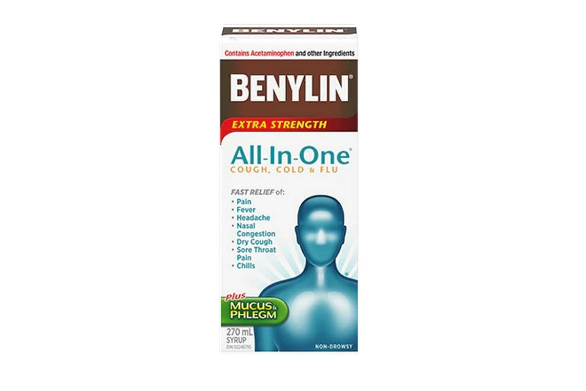 Benylin All in One Extra Strength Syrup (270 ml)