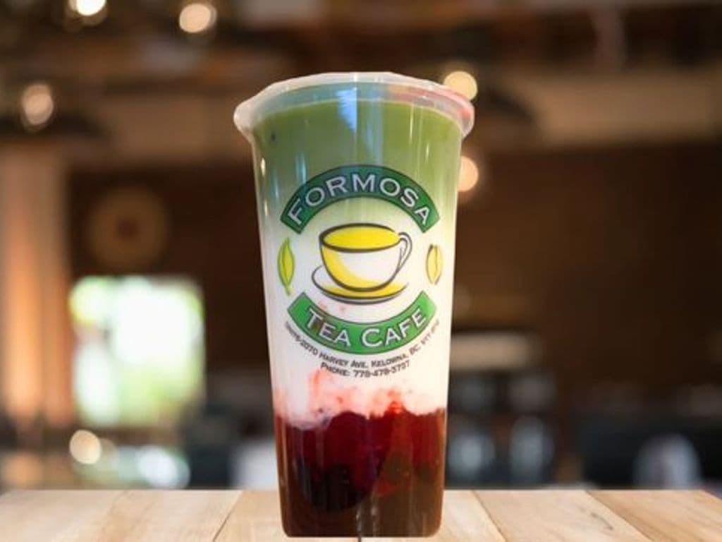 Strawberry Matcha Latte