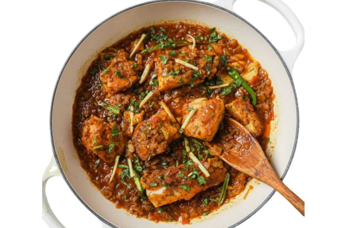 Garlic Mutton Chilli
