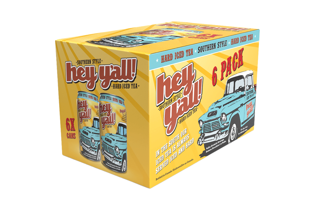 Hey Y'all - Ice Tea (6 x 341ml)