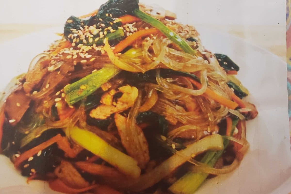 No 5. Japchae (Sweet Potato noodle)