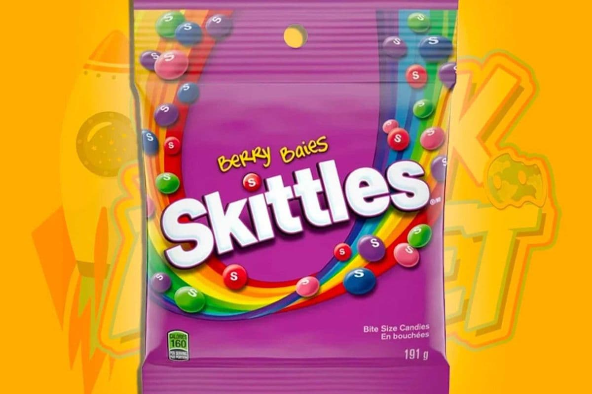 Skittles berry baies (191g) (160 Cal)