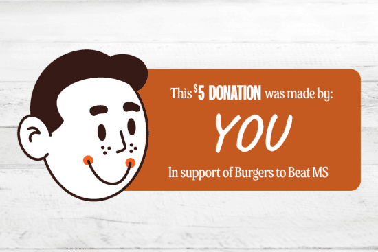 $5 MS Donation